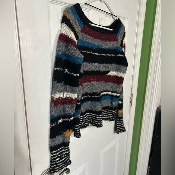 Free People Montmartre knit multicolor wool blend sweater. Size XS. - Picture 2 of 7